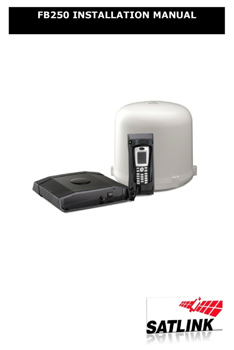 Satlink FB250 installation manual