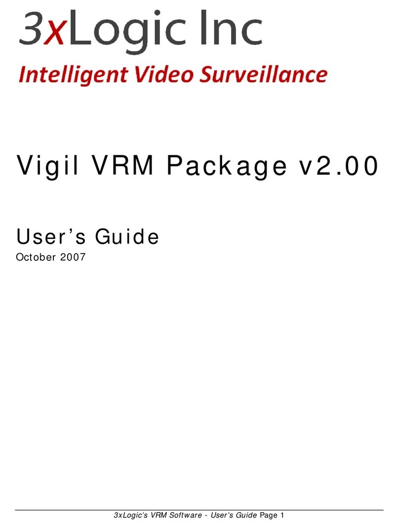 3xLogic Vigil VRM User manual