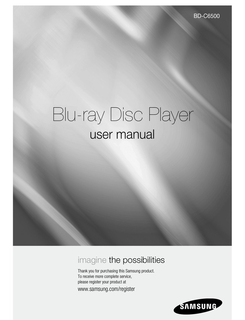 Samsung BD-C6500 user manual