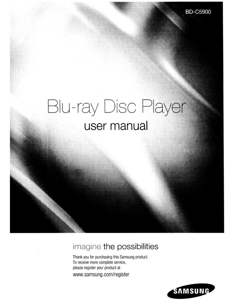Samsung BD-C5900 User manual