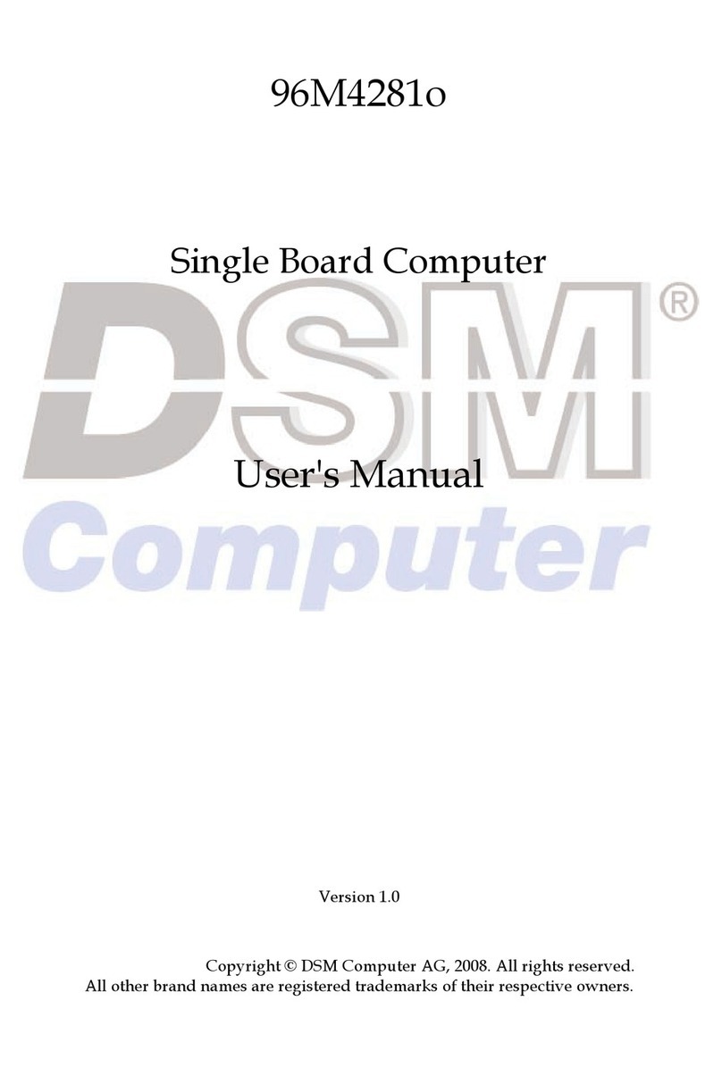 DSM Computer AG 96M4281o user manual