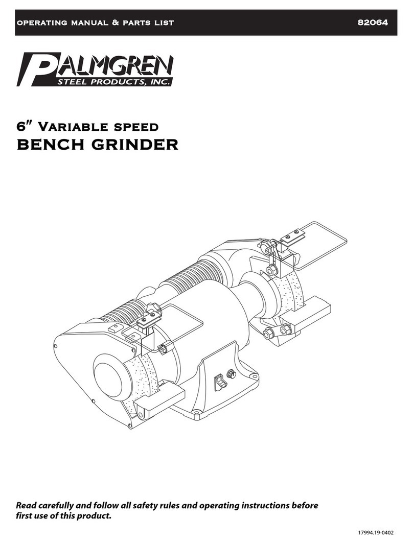 Palmgren 82064 Operating manual & parts list