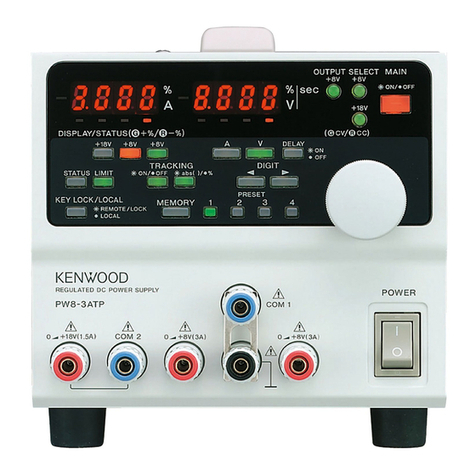 TEXIO PW8-3AQP User manual