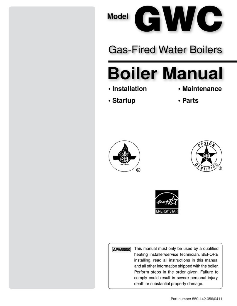 Williamson-Thermoflo GWC-070 manual