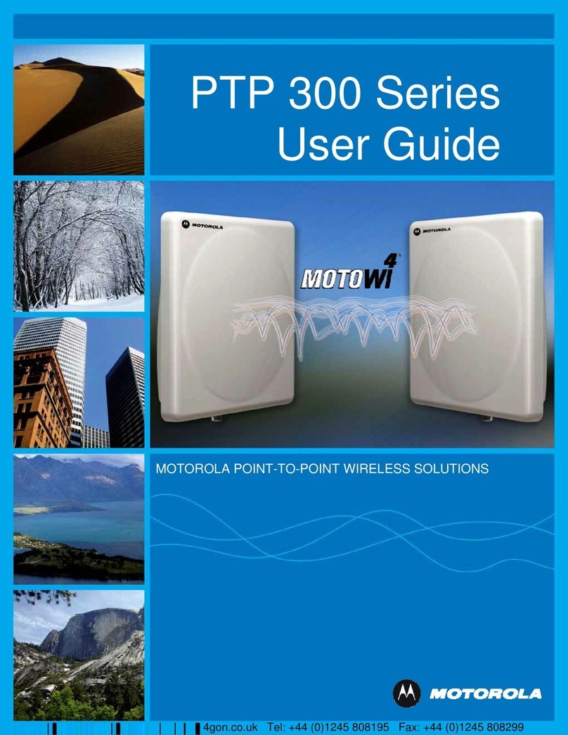 Motorola PTP 300 Series User manual