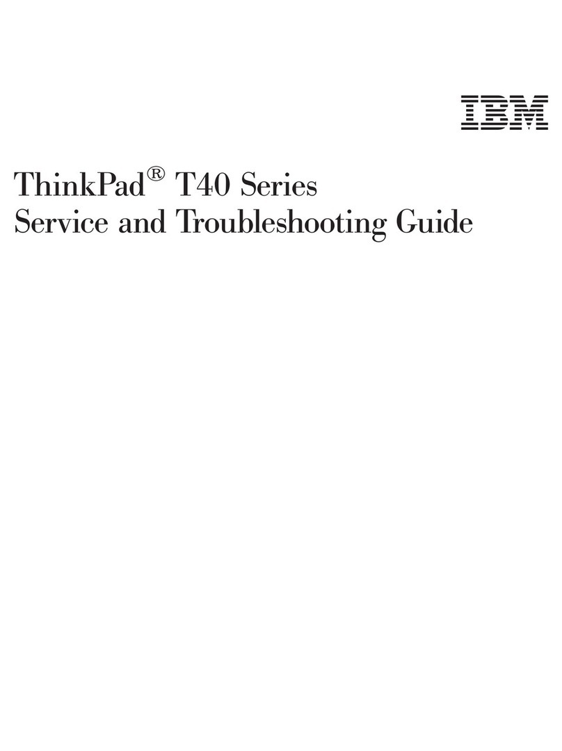 IBM ThinkPad T40 User manual IBM ThinkPad T40 User manual