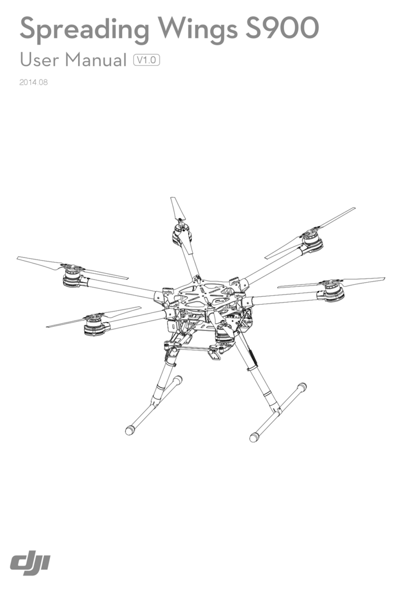 dji spreading wings s900 User manual