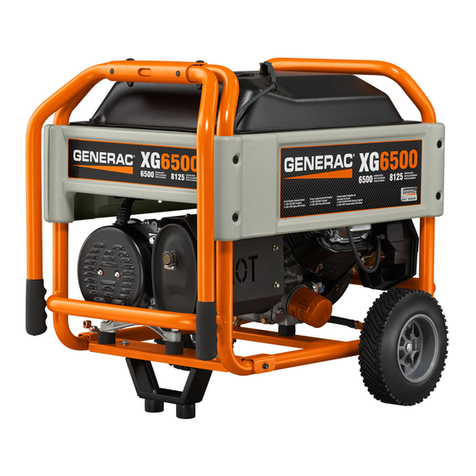 Generac Power Systems XG 6500 Watt Series User manual