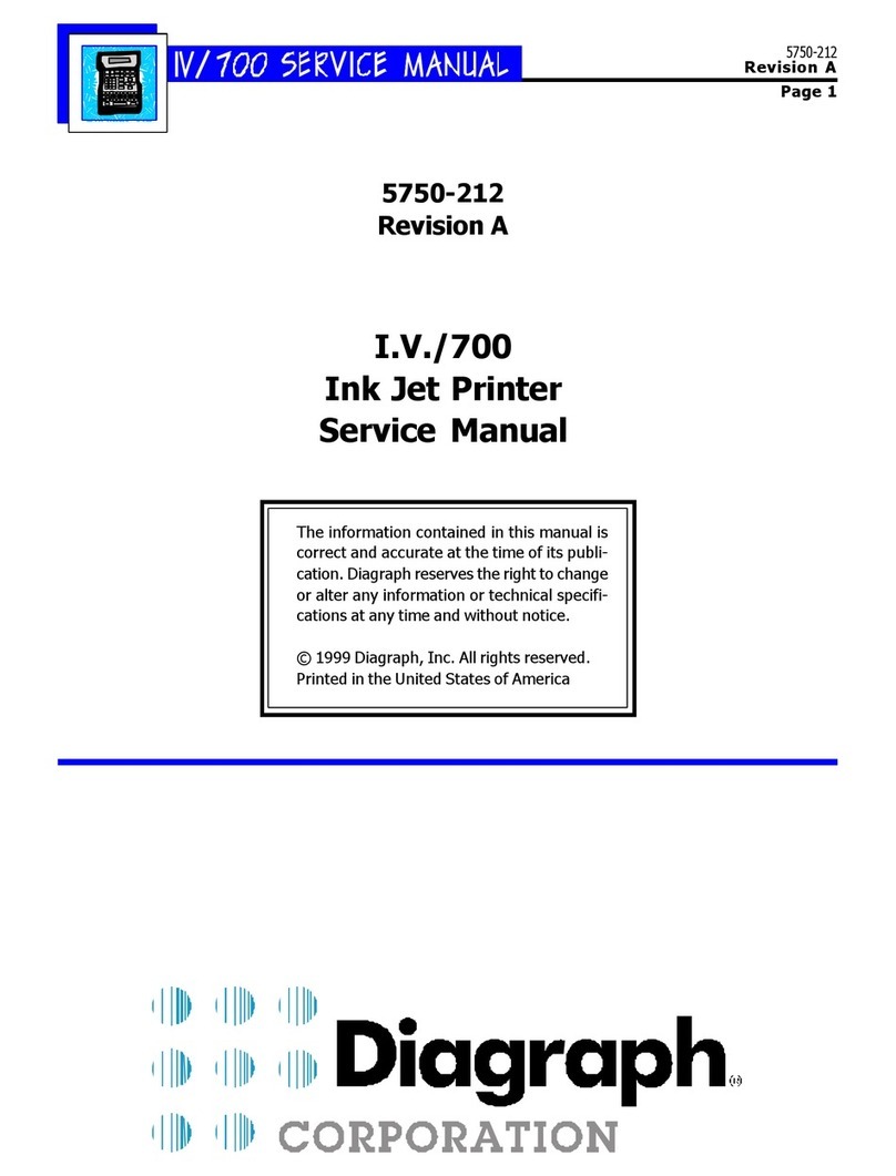 Diagraph I.V./700 User manual