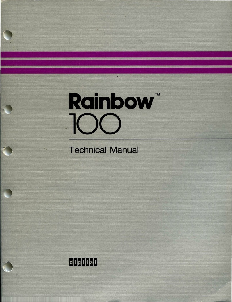 Digital Equipment Rainbow 100 Technical manual