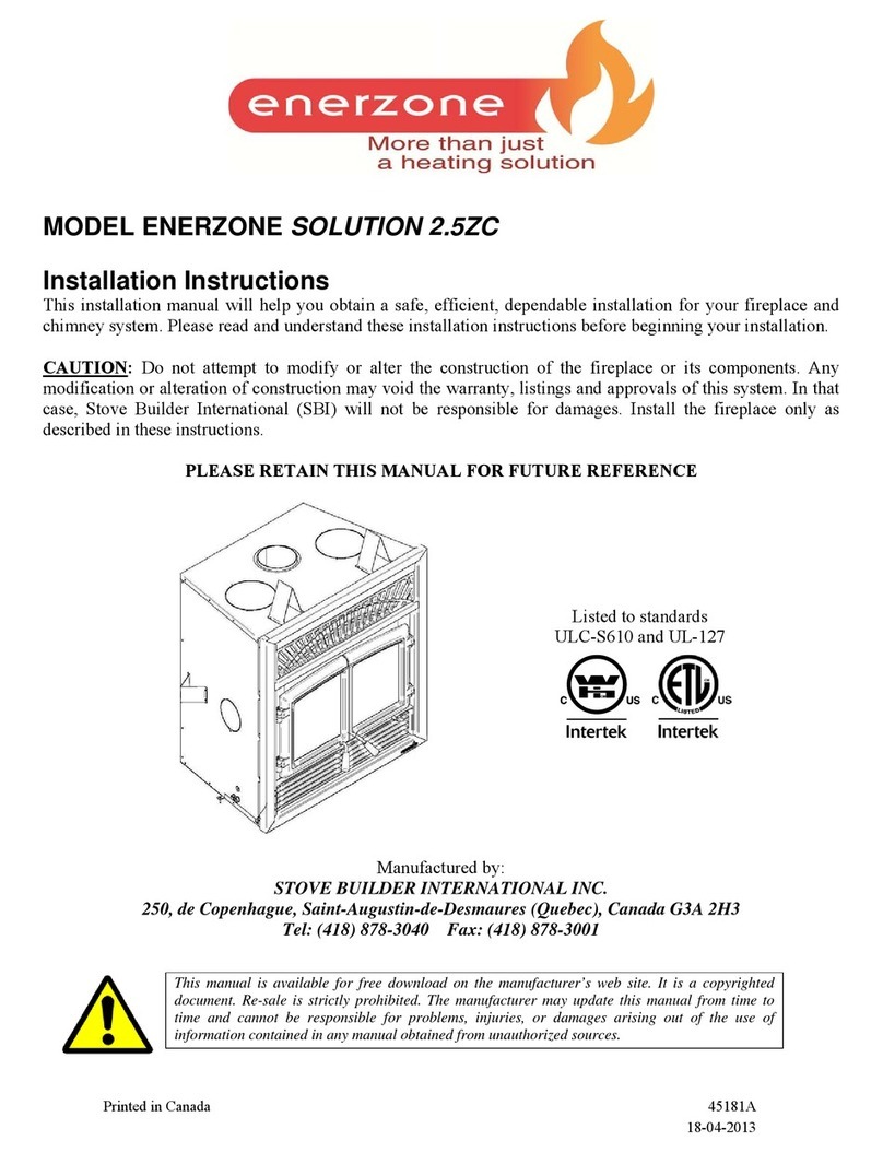 Enerzone Solution 2.5-ZC User manual Enerzone Solution 2.5-ZC User manual
