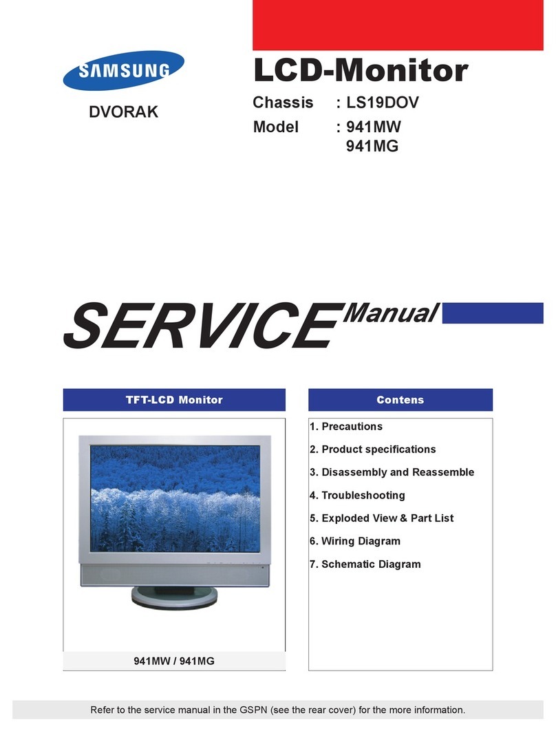 Samsung SyncMaster 941MW User manual