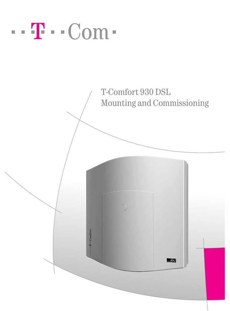 T-Comfort 930 DSL user guide