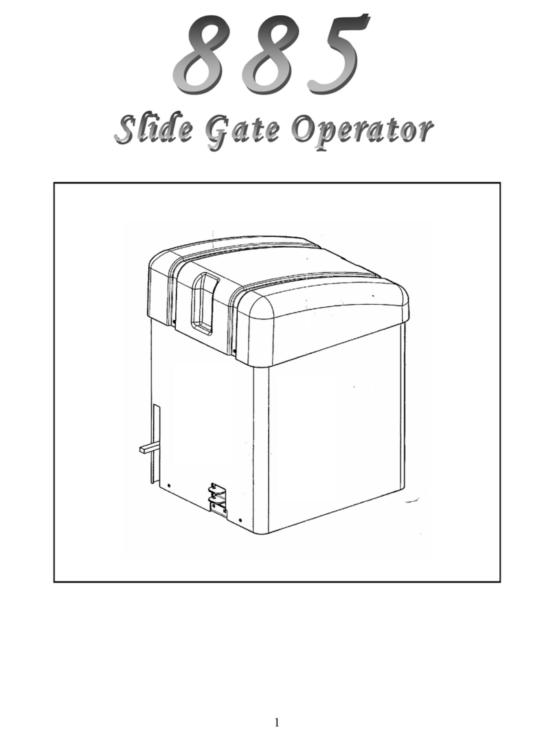 FAAC 885 Instructions for the use