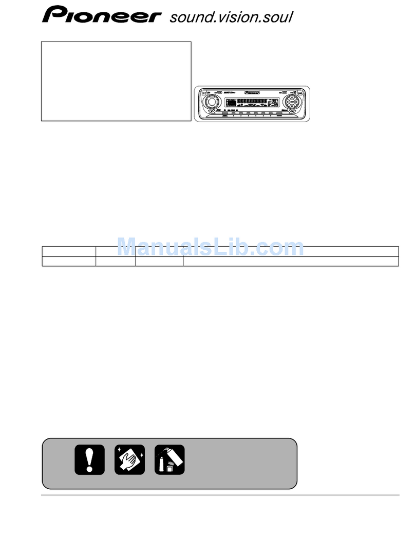Pioneer KEH-P6021R User manual