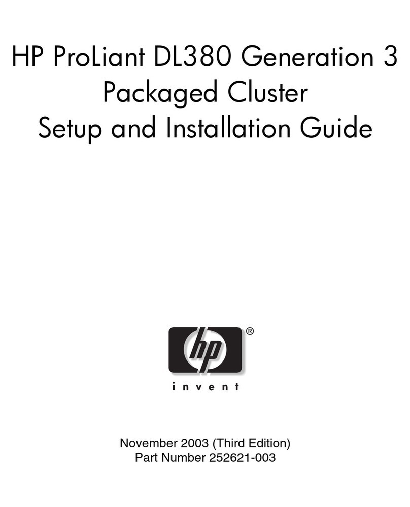 HP ProLiant DL38 Operating and safety instructions
