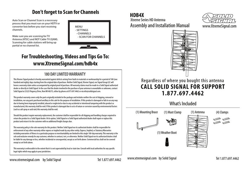Solid Signal Xtreme HDB4X Setup guide