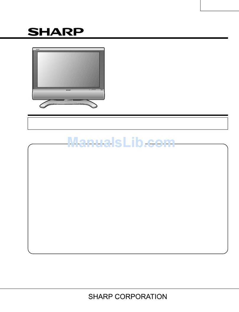 Sharp LC-32AX3H User manual