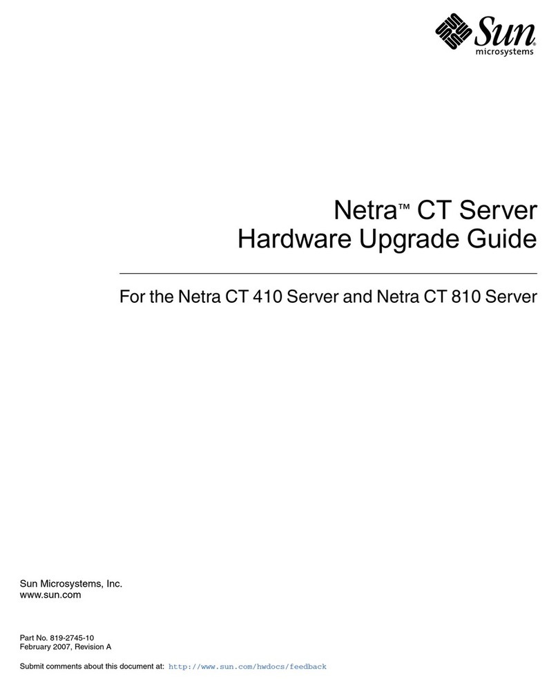 Sun Microsystems Netra CT 810 User manual