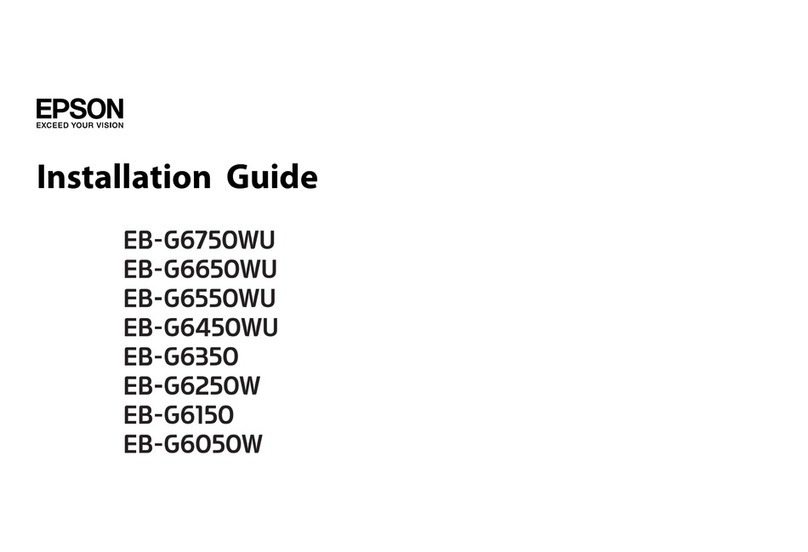 Epson EB-G6750WU User manual