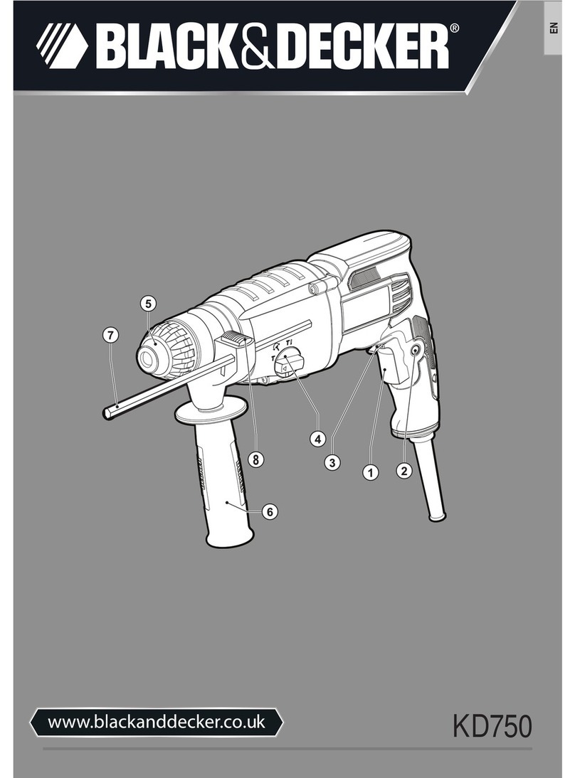 Black & Decker KD750 user manual