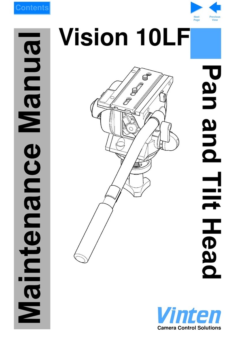 Vinten Vision 10LF User manual