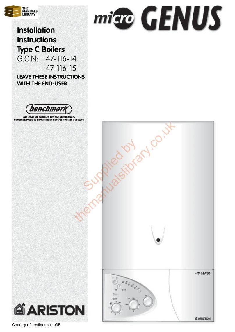 Ariston Type C installation instructions