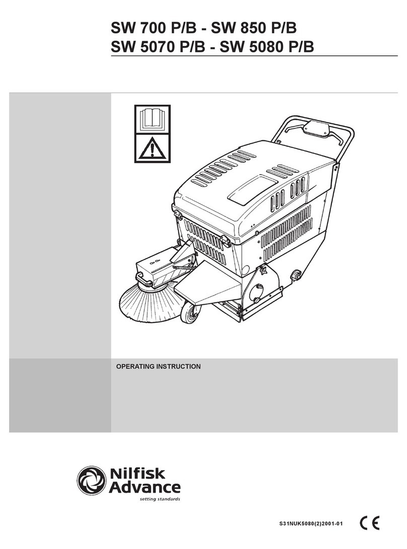 Nilfisk-Advance SW 5080 P User manual