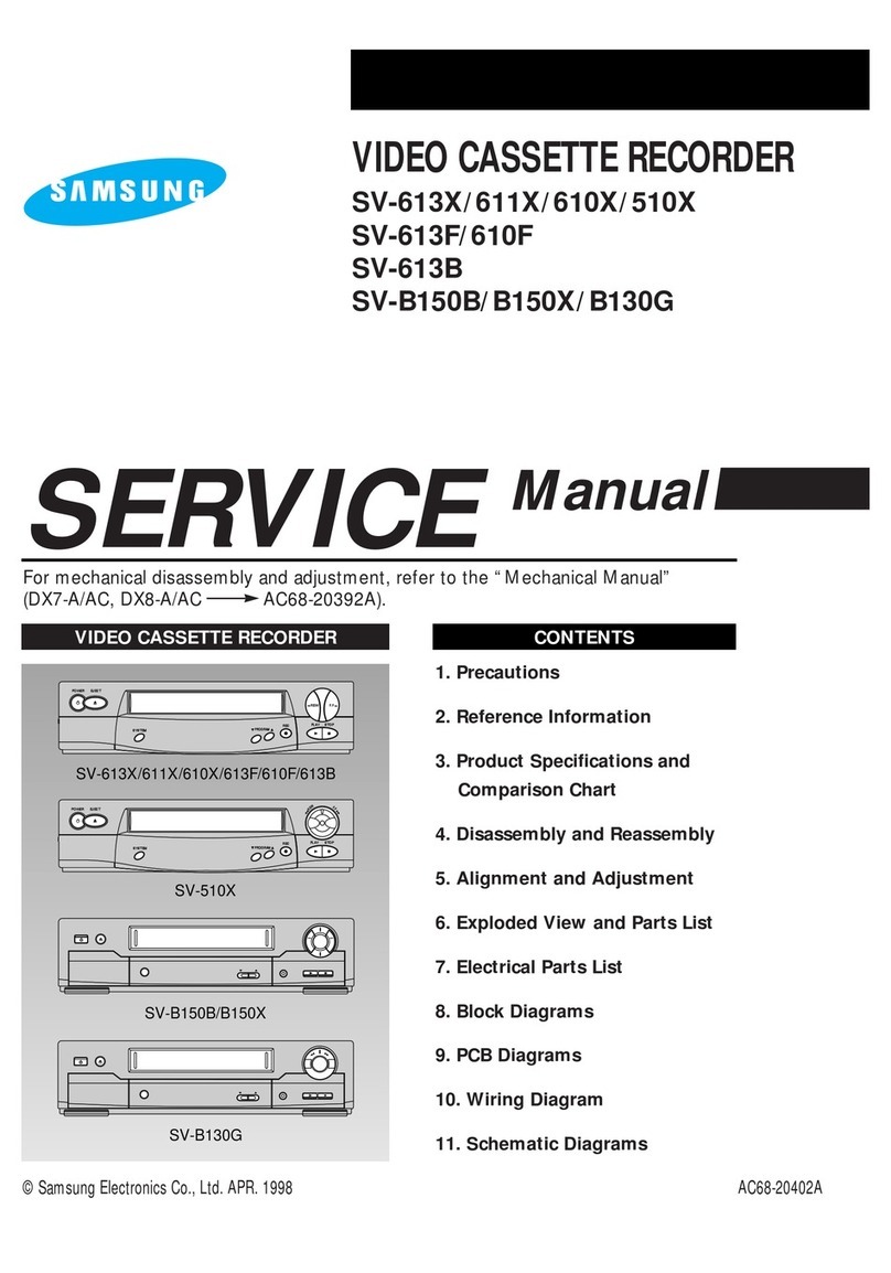 Samsung SV-613X User manual