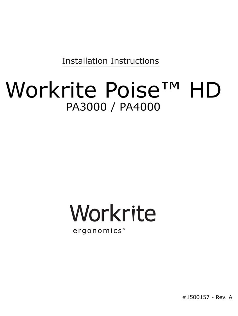 Workrite PA3000 User manual
