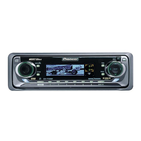 Pioneer Super Tuner III DEH-P7400MP Service manual