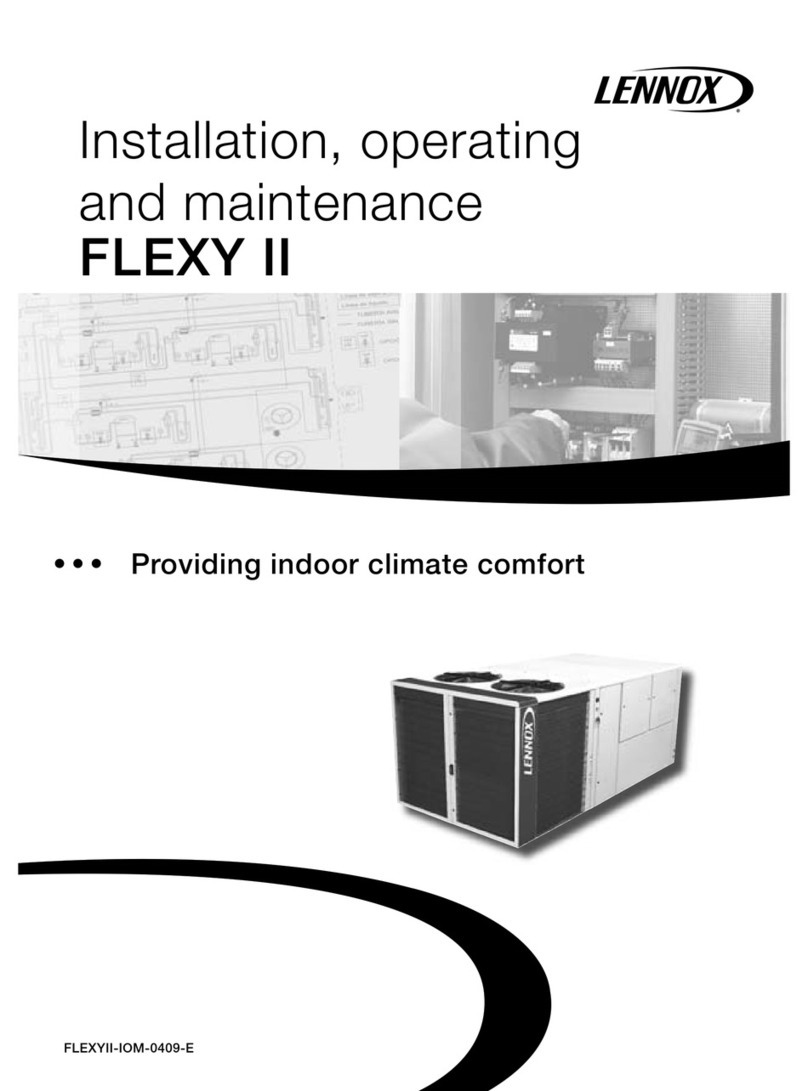 Lennox FCM 85 User manual