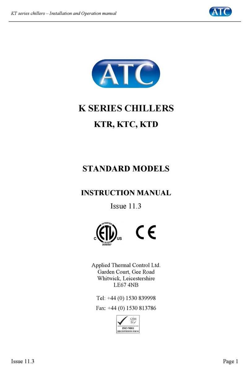 Applied Thermal Control KTR instruction manual Applied Thermal Control KTR instruction manual