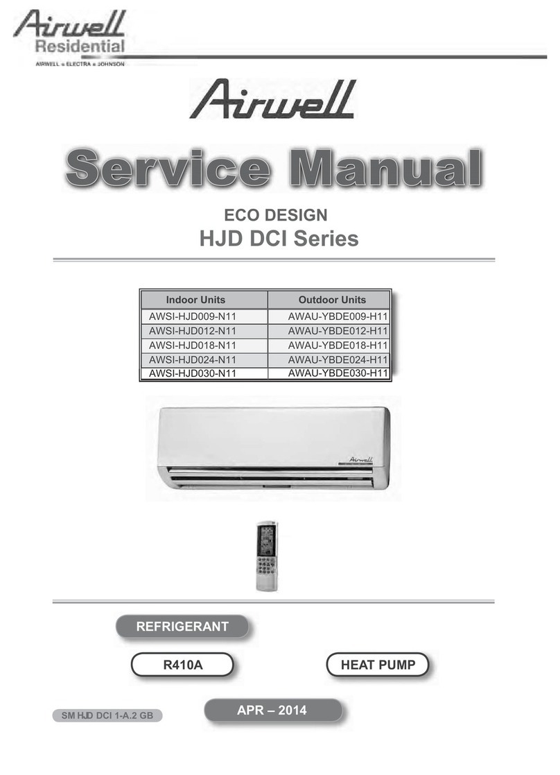Airwell AWSI-HJD009-N11 User manual