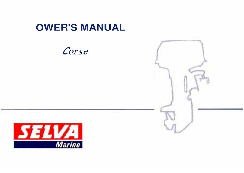 SELVA MARINE Corse owner's manual
