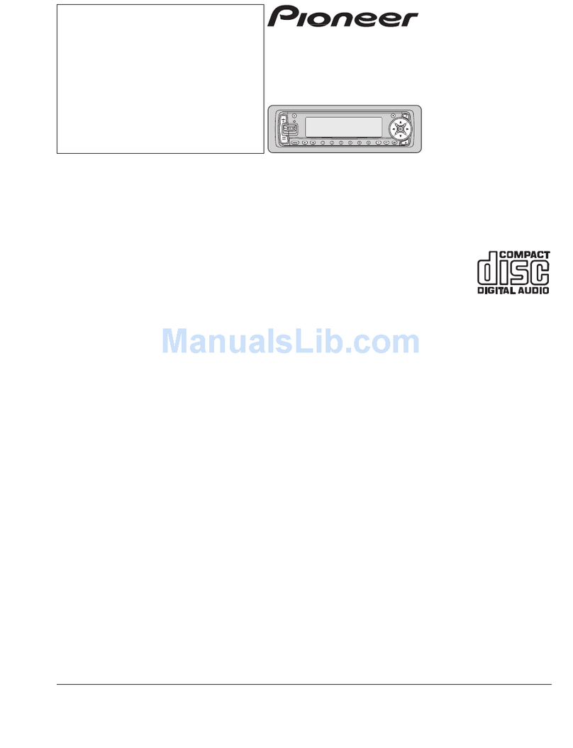 Pioneer DEH-P8000R User manual