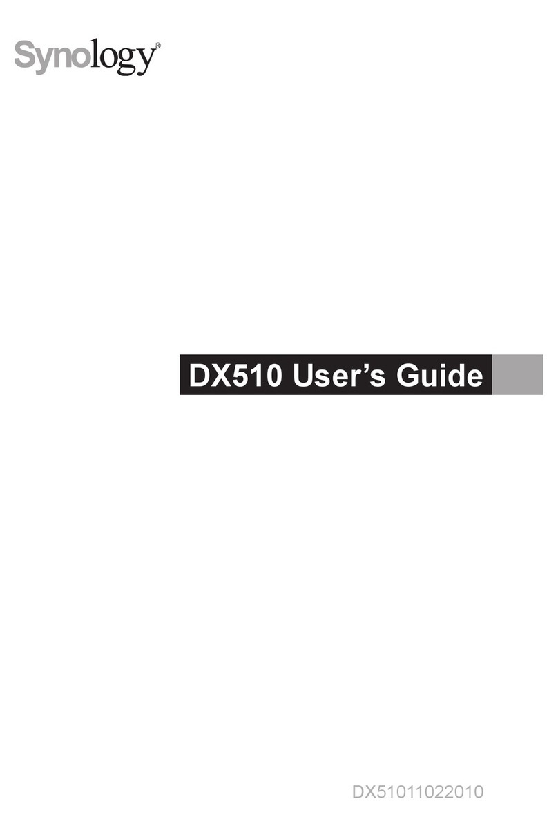 Synology DX510 user guide