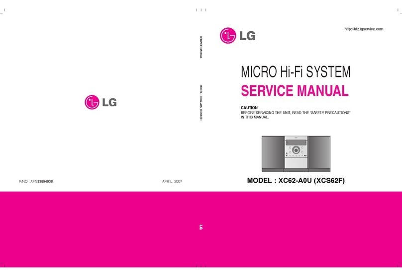 LG XC62-A0U Service manual