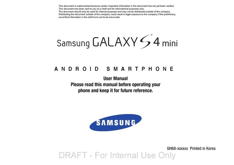 Samsung Galaxy S4 Mini User manual