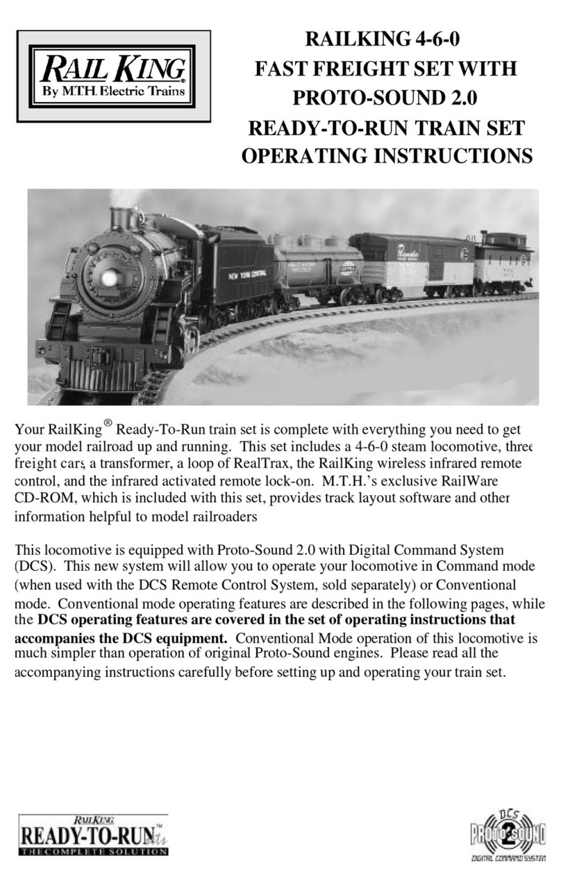 Rail King Camelback 4-6-0 operating instructions