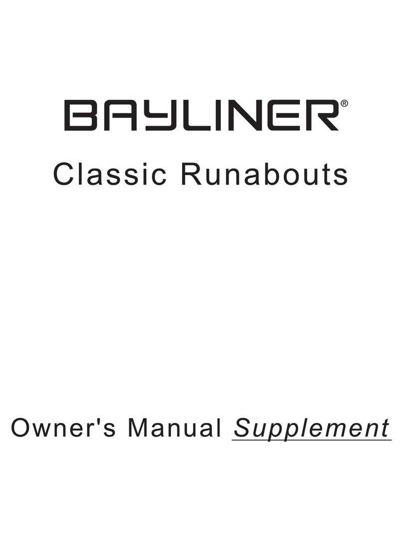 Bayliner Classic Runabouts User manual