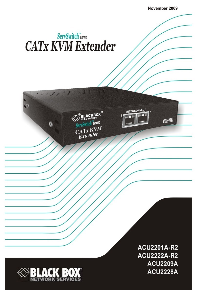 Black Box ServSwitch ACU2 01A-R2 user manual