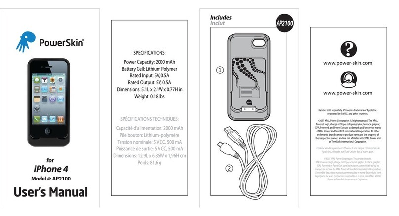 PowerSkin AP2100 user manual