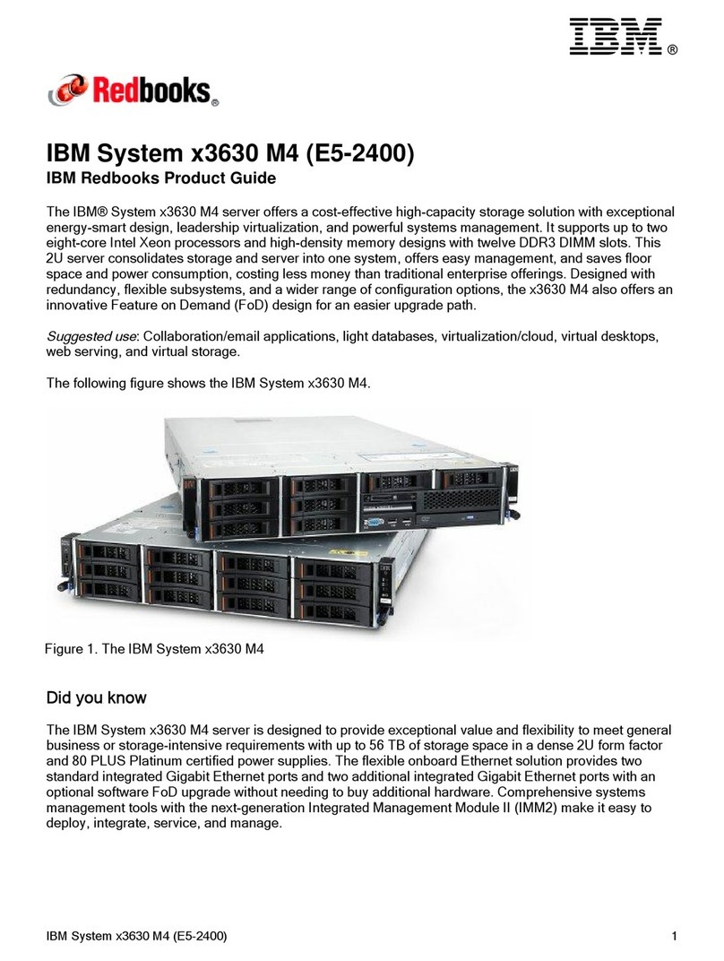 IBM System x3630 M4 Product guide