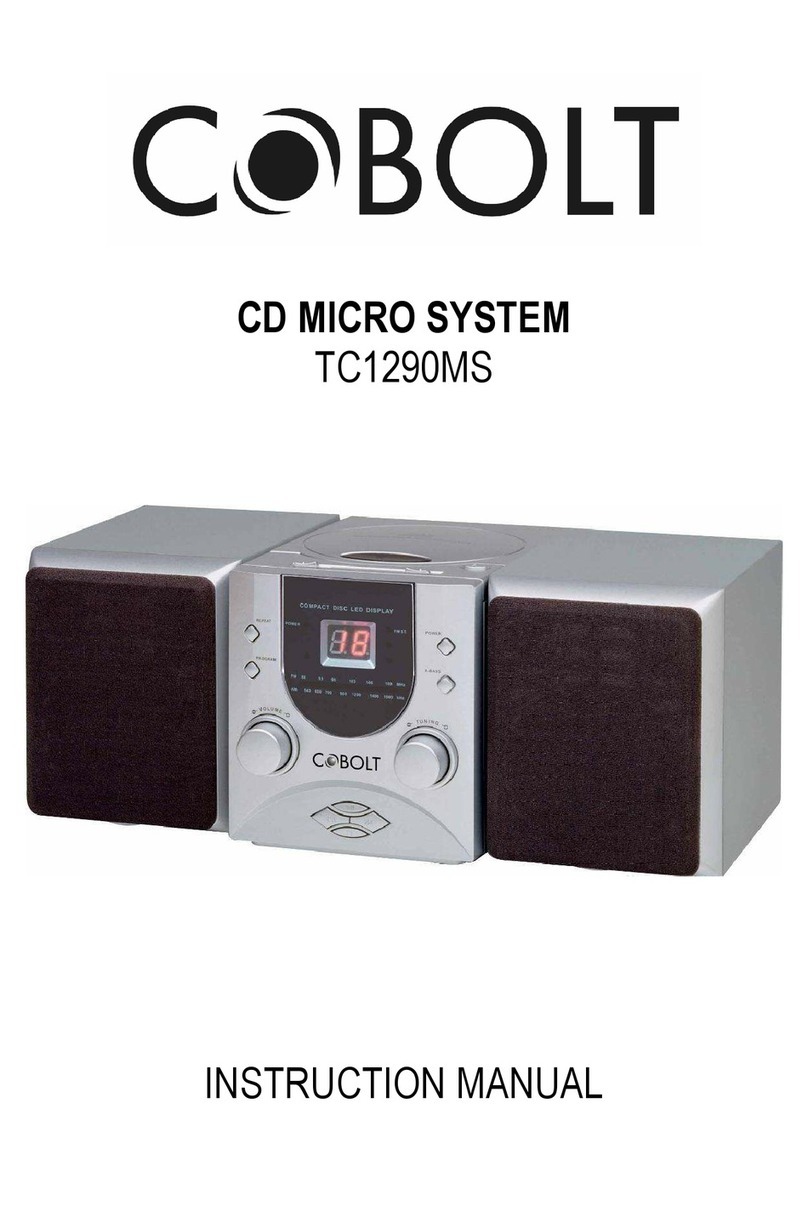 Cobolt TC1290MS instruction manual