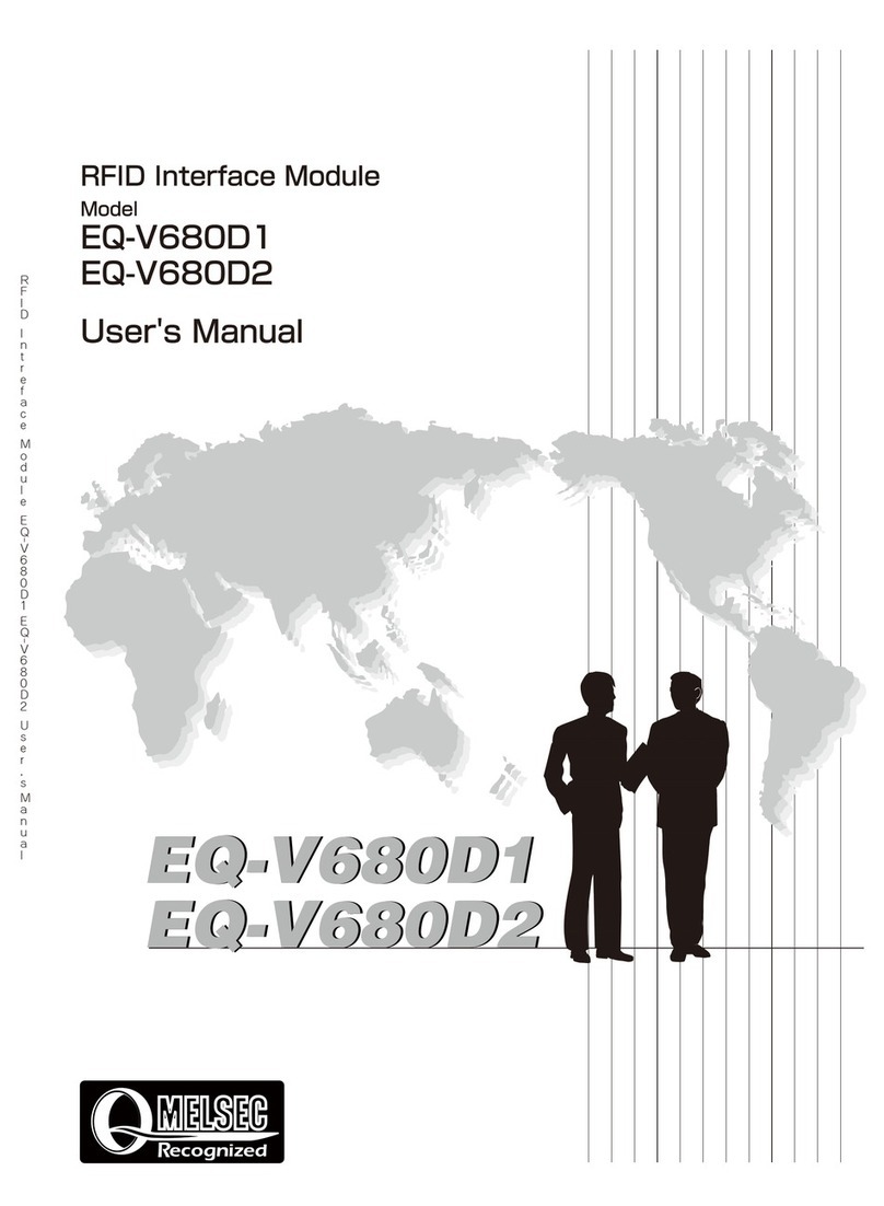 Mitsubishi MELSEC-Q EQ-V680D1 User manual
