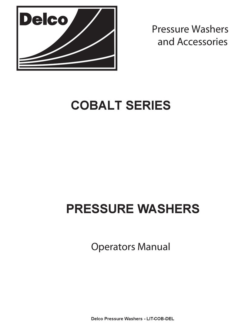 Delco COBALT SERIES Operator's manual