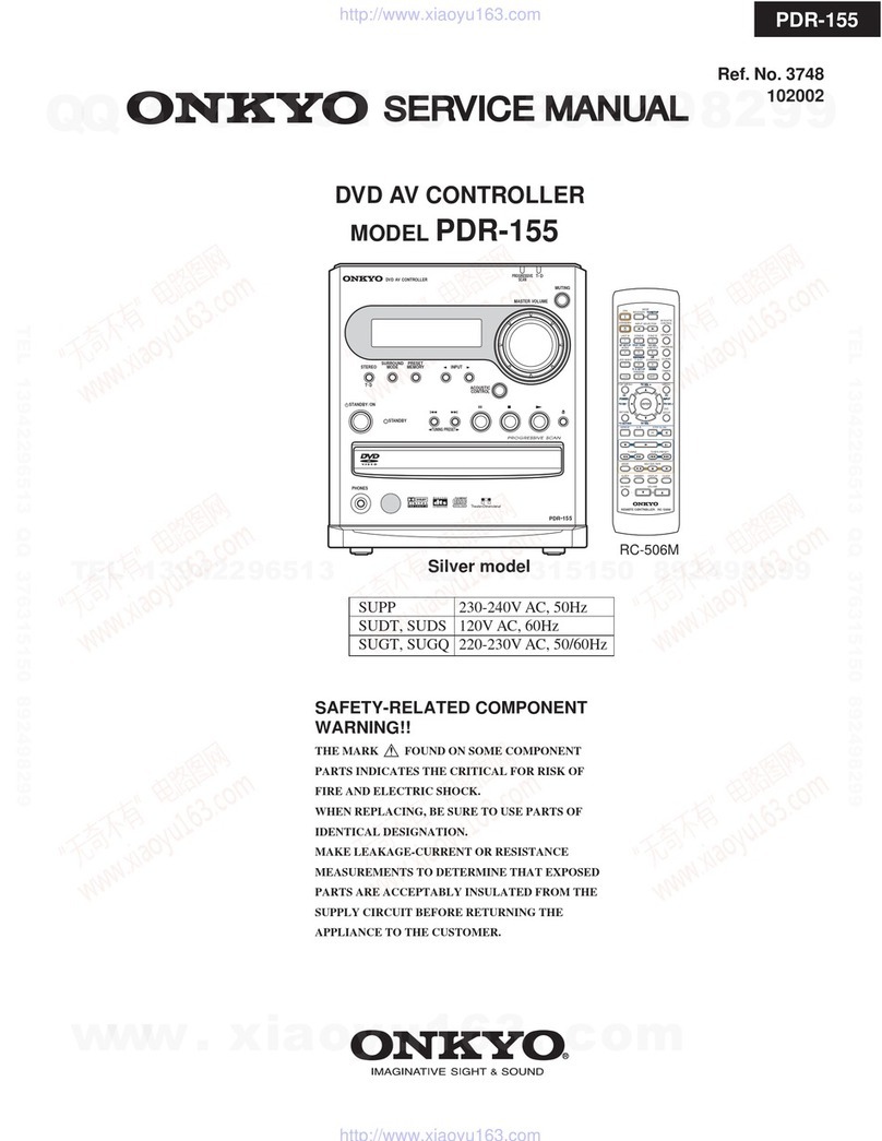 Onkyo PDR-155 User manual