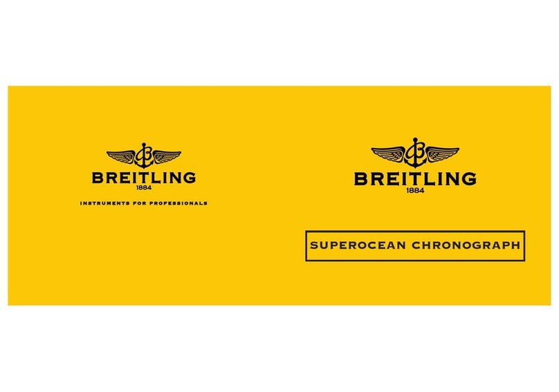 Breitling SUPEROCEANCHRONOGRAPH user manual