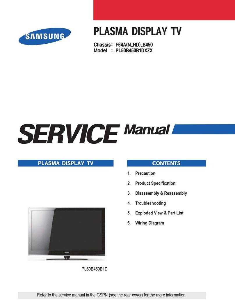 Samsung PL50B450B1DXZX Building instructions